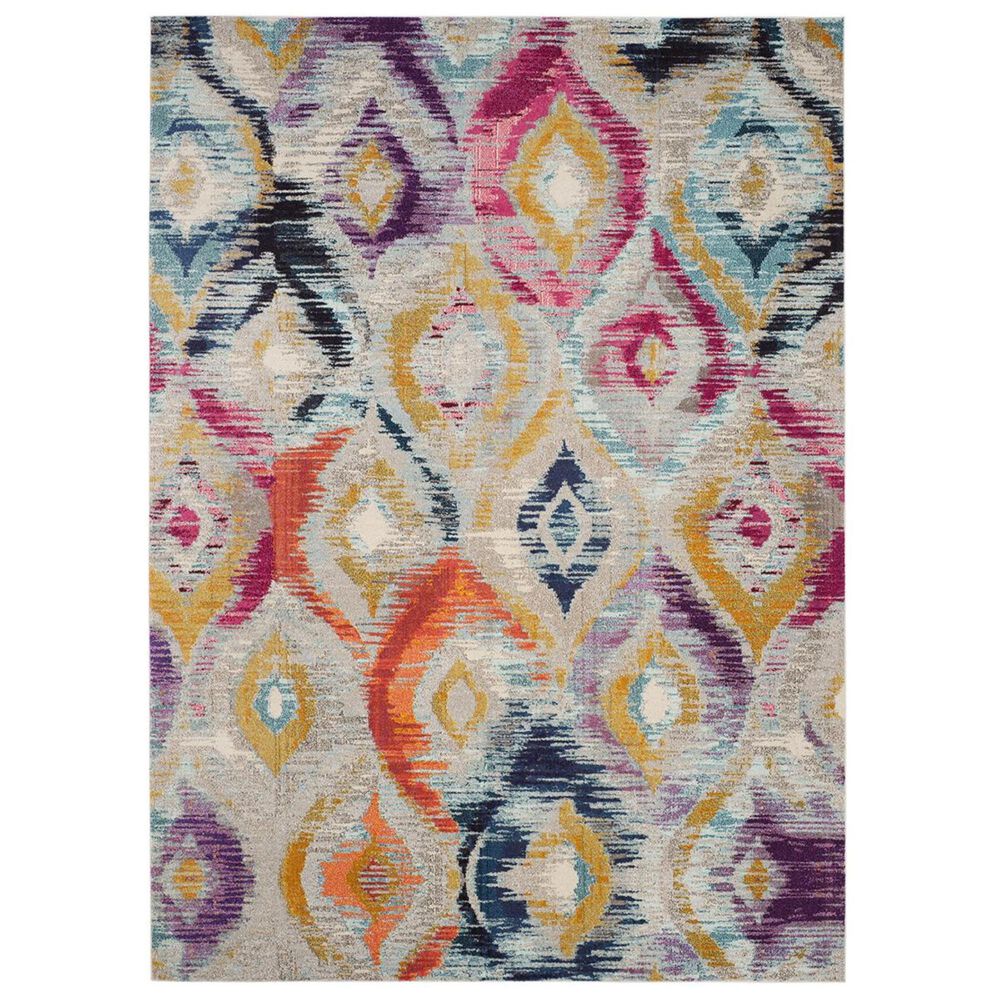 Safavieh Monaco MNC242F-10 10" x 14" Multi Area Rug, , large