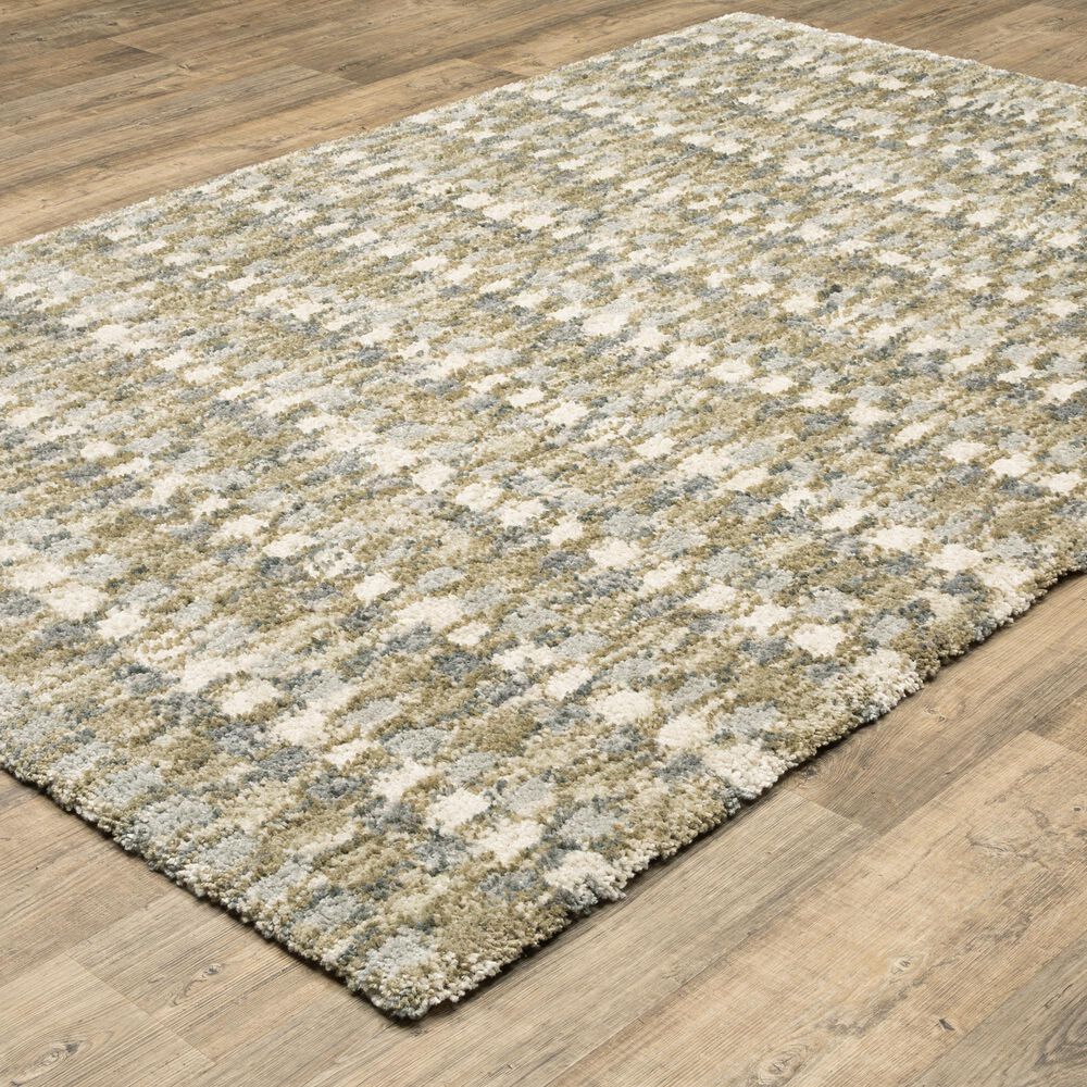 Oriental Weavers Aspen Gold and Grey 3'10" x 5'5" Area Rug, , large