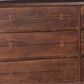 Home Trends & Design Aspen 4-Piece King Bedroom Set in Walnut Brown and Antique Zinc, , large