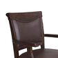 Radius Gettysburg Spectator Counter Stool with Brown Cushion in Rich Oak, , large