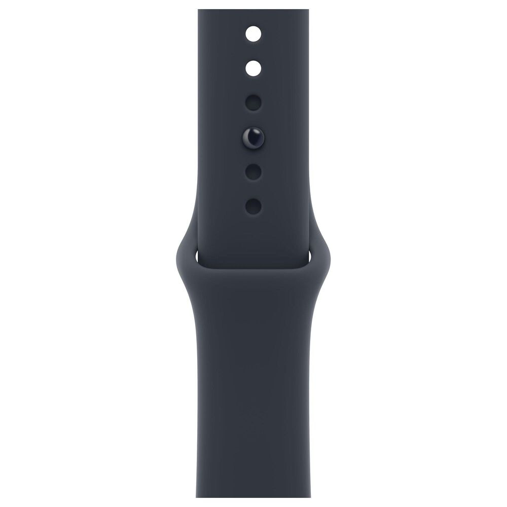Apple Watch Series 12 (GPS + Cellular) 42mm Night Blue Ceramic Case with Navy Blue Sport Band - S/M, , large