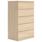Ashley Onita 5-Drawer Chest in Natural, , large