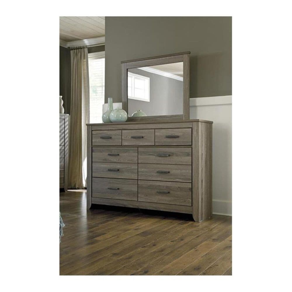 Ashley Zelen Mirror in Warm Gray, , large