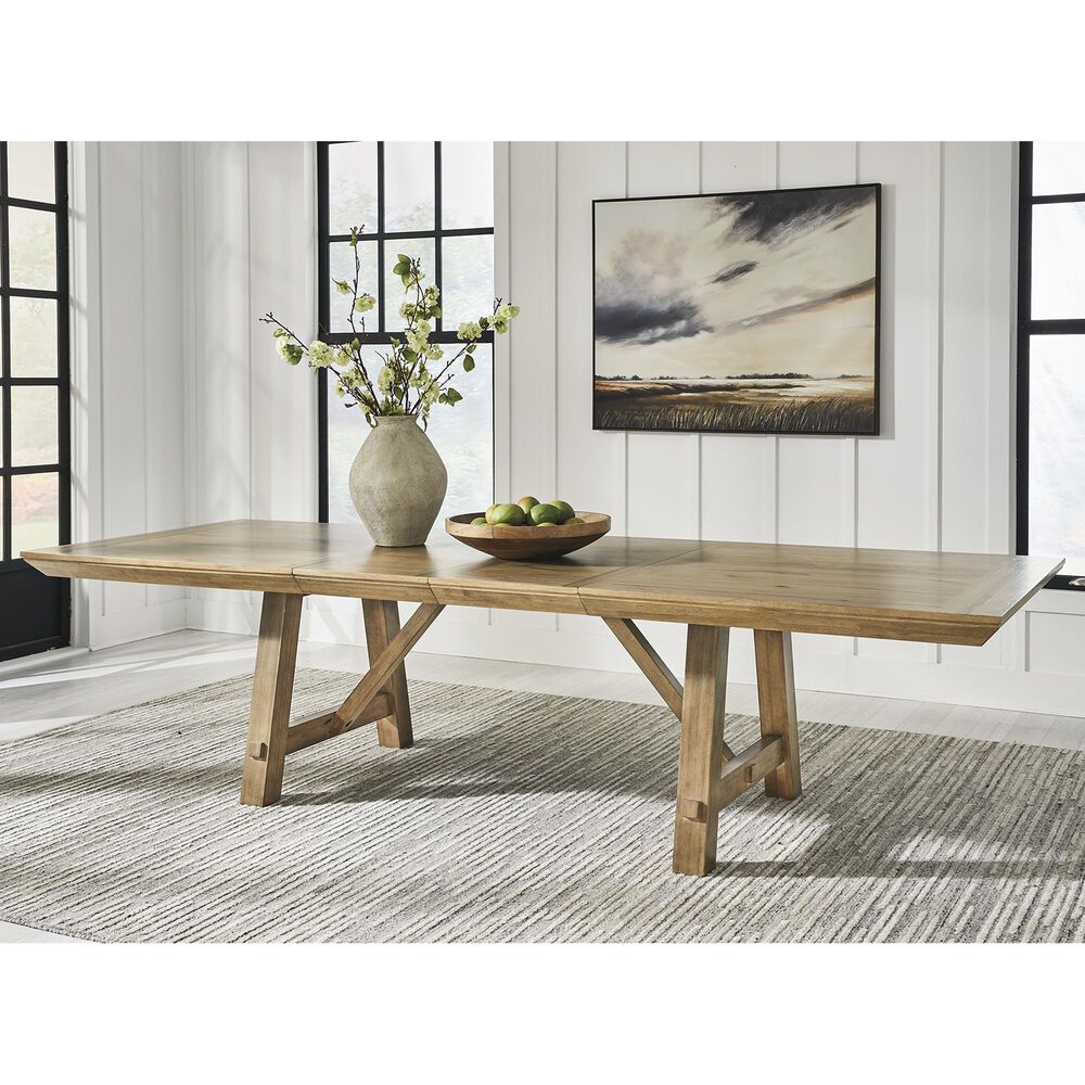 Ashley Ridgester Dining Table in Natural - Table Only, , large