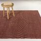 Balta Rugs Caserio 5"3" x 7" Wine Area Rug, , large