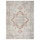 Nourison Astra Machine Washable ASW12 4" x 6" Grey and Multicolor Area Rug, , large