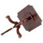 Jennifer Taylor Home Mabel Side Table in Rich Walnut, , large