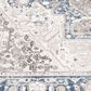 Central Oriental Trisha Yearwood Belmont Jabari 5" x 7" Tan and Dark Blue Area Rug, , large