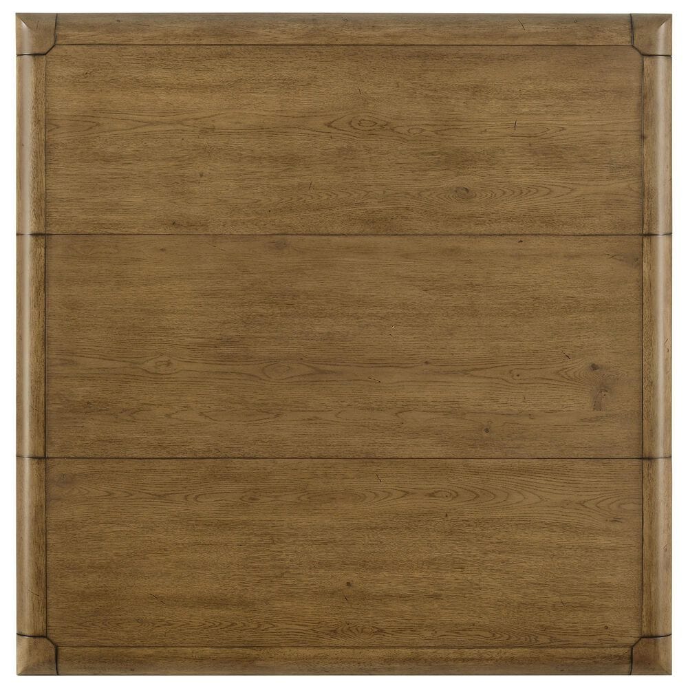 Crown Mark Cockrell Counter Height Extension Table in Antique Brown - Table with 1-18" Leaf, , large