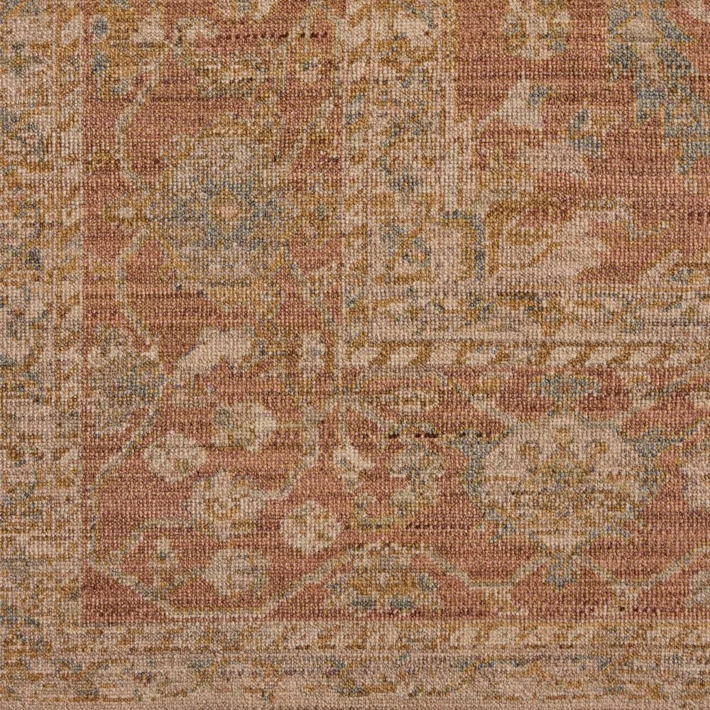 Loloi Reign Terracotta and Sky 7'9" Square Area Rug, , large