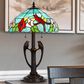 Cal Lighting Tiffany Cardinal Table Lamp in Antique Bronze, , large