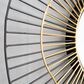 Zuo Modern Comet Mirror in Black/Gold, , large