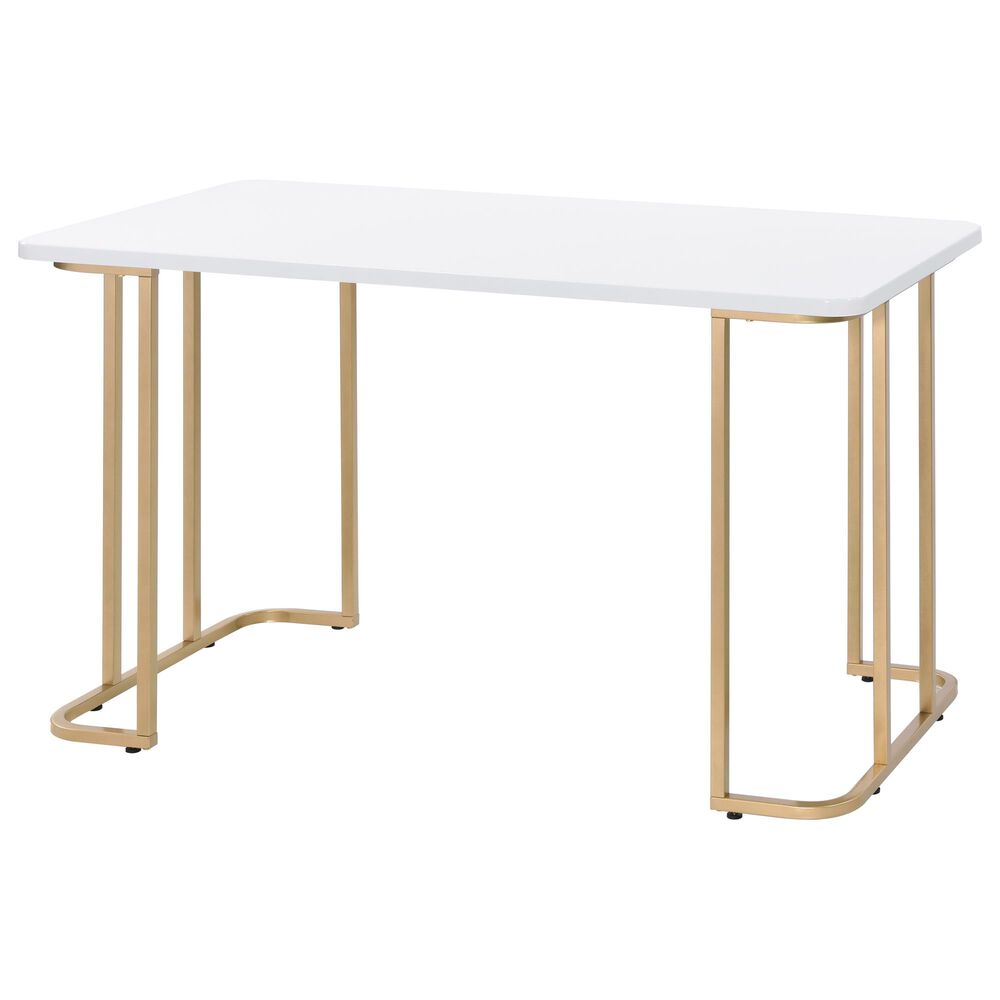 Gunnison Co. Estie Writing Desk in White, , large