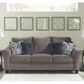 Signature Design by Ashley Nemoli Stationary Sofa in Slate, , large