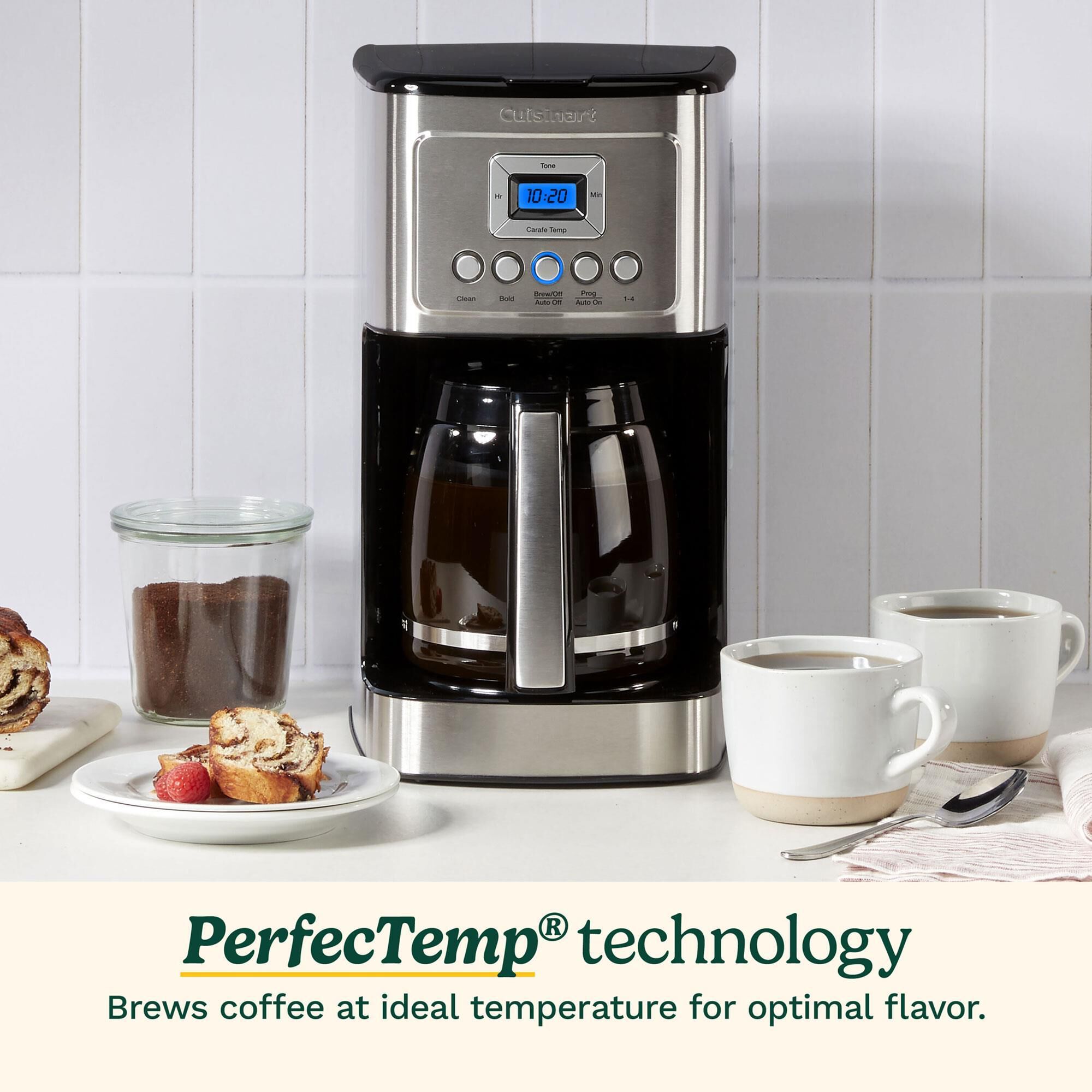 Cuisinart 14-Cup Programmable Coffee Maker in Stainless Steel