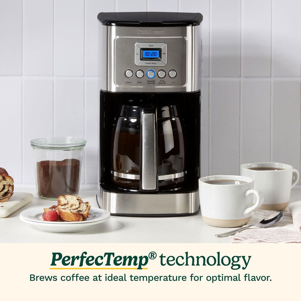 Cuisinart 14-Cup Programmable Coffee Maker in Stainless Steel, , large