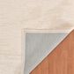 Amer Rugs Mexico Ivory and Sand 2" x 3" Area Rug, , large