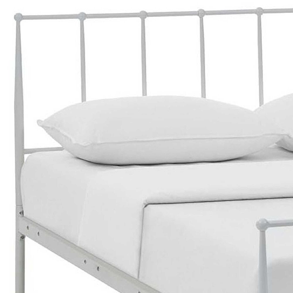 Modway Estate Queen Platform Bed in White, , large