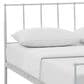 Modway Estate Queen Platform Bed in White, , large