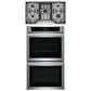 Frigidaire 2-Piece Kitchen Package with 30" Double Electric Wall Oven and 36" Gas Cooktop in Stainless Steel, , large