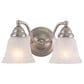 Vaxcel Standford 2-Light Bathroom Vanity in Brushed Nickel, , large