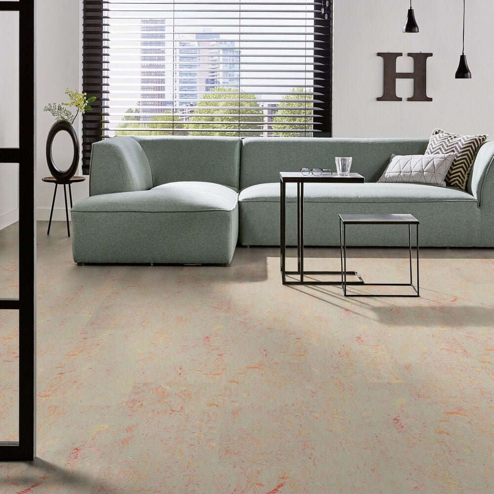 Forbo Marmoleum Cinch Loc Seal 12&quot; x 12&quot; Laminate Tile in Fruit Punch, , large
