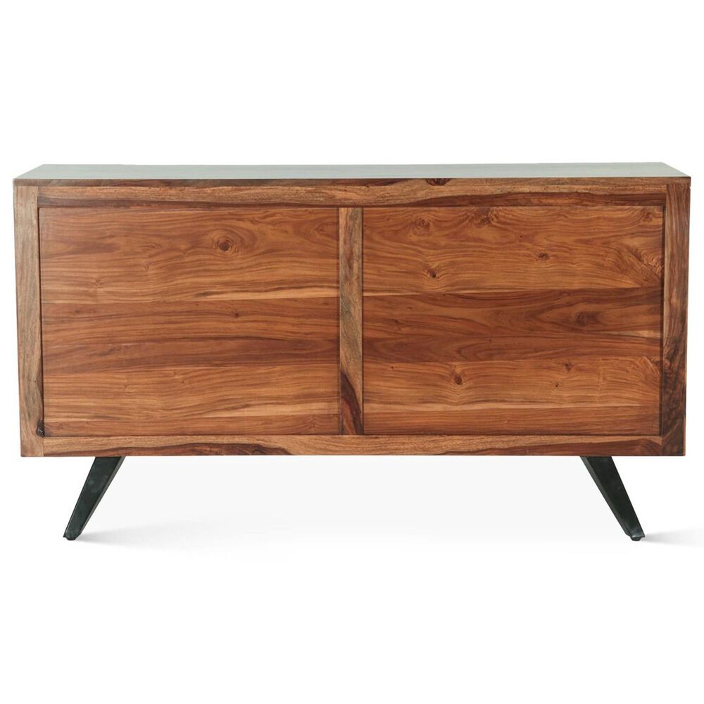 Home Trends &amp; Design Austin Loft 62&quot; Sideboard in Natural Sheesham, , large