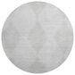 Dalyn Rug Company Trevi TV4 8" Round Ivory Area Rug, , large