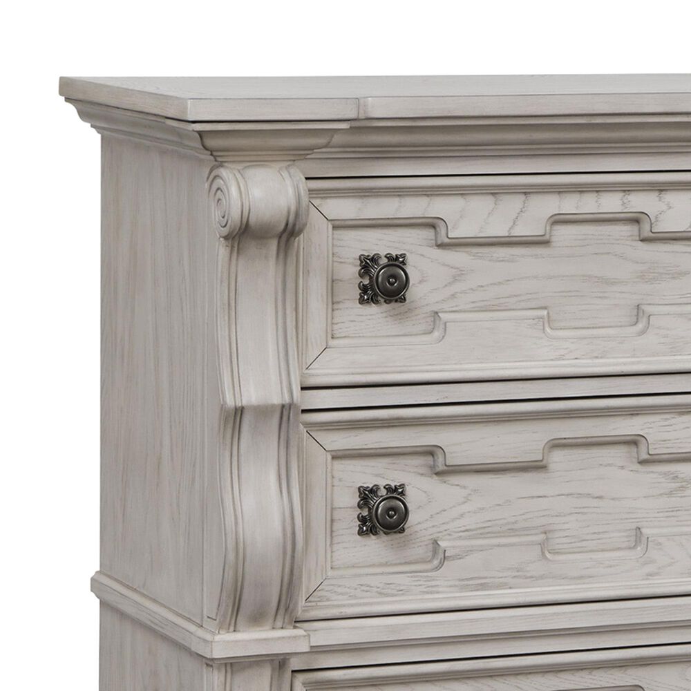 Millenium Bruchandi 6-Drawer Dresser in Antiqued White, , large