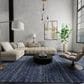 Feizy Dakota 3"6" x 5"6" Blue and Multicolor Area Rug, , large