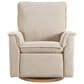 Baby Appleseed Anza Manual Swivel Glider Recliner in Taupe, , large