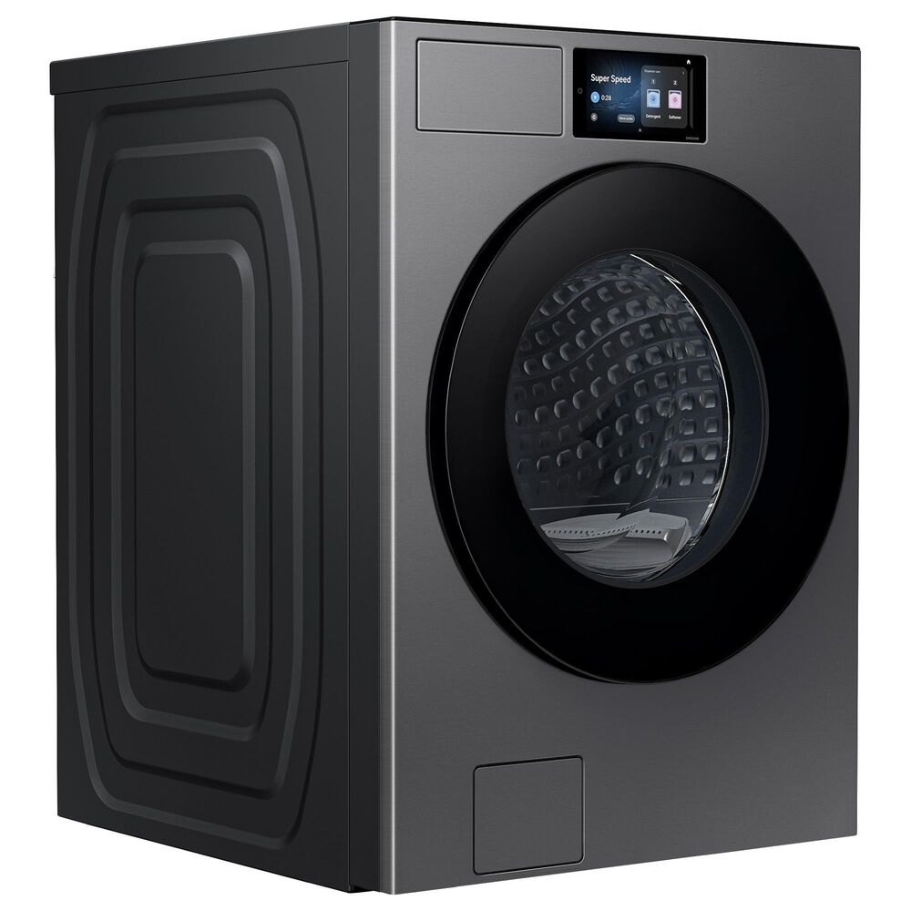Samsung Bespoke 5.3 Cu. Ft. Front Load Washer in Dark Steel, , large