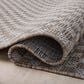 Amber Lewis x Loloi Topanga Natural and Silver 9"2" x 12" Indoor/Outdoor Area Rug, , large