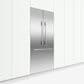 Fisher & Paykel 36" Integrated French Door Panel with 80" High in Stainless Steel, , large