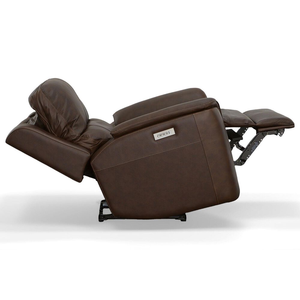 Flexsteel Henry 3-Piece Power Reclining Living Room Set in Burnt Umber, , large