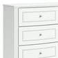 Ashley Kozlani 5-Piece Full Panel Storage Bedroom Set in Matte White, , large