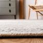 Safavieh Micro-Loop 2"3" x 7" Ivory and Grey Runner, , large