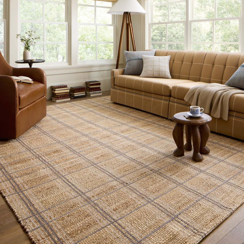 Chris Loves Julia x Loloi Judy 3&#39;6&quot; x 5&#39;6&quot; Natural and Stone Area Rug, , large