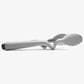 Dreamfarm Clongs Lite Non Scratch Stainless Steel Tongs in Gray, , large