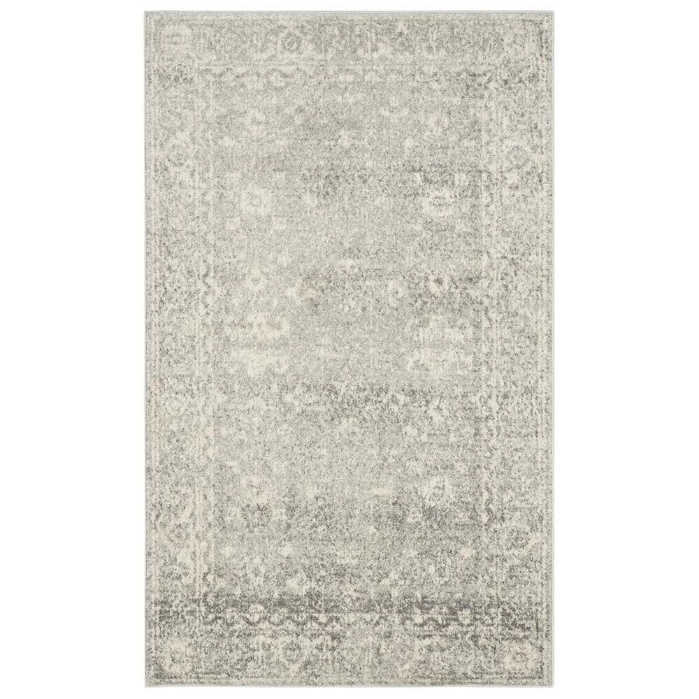 Safavieh Evoke EVK270Z-3 3&#39; x 5&#39; Silver/Ivory Area Rug, , large