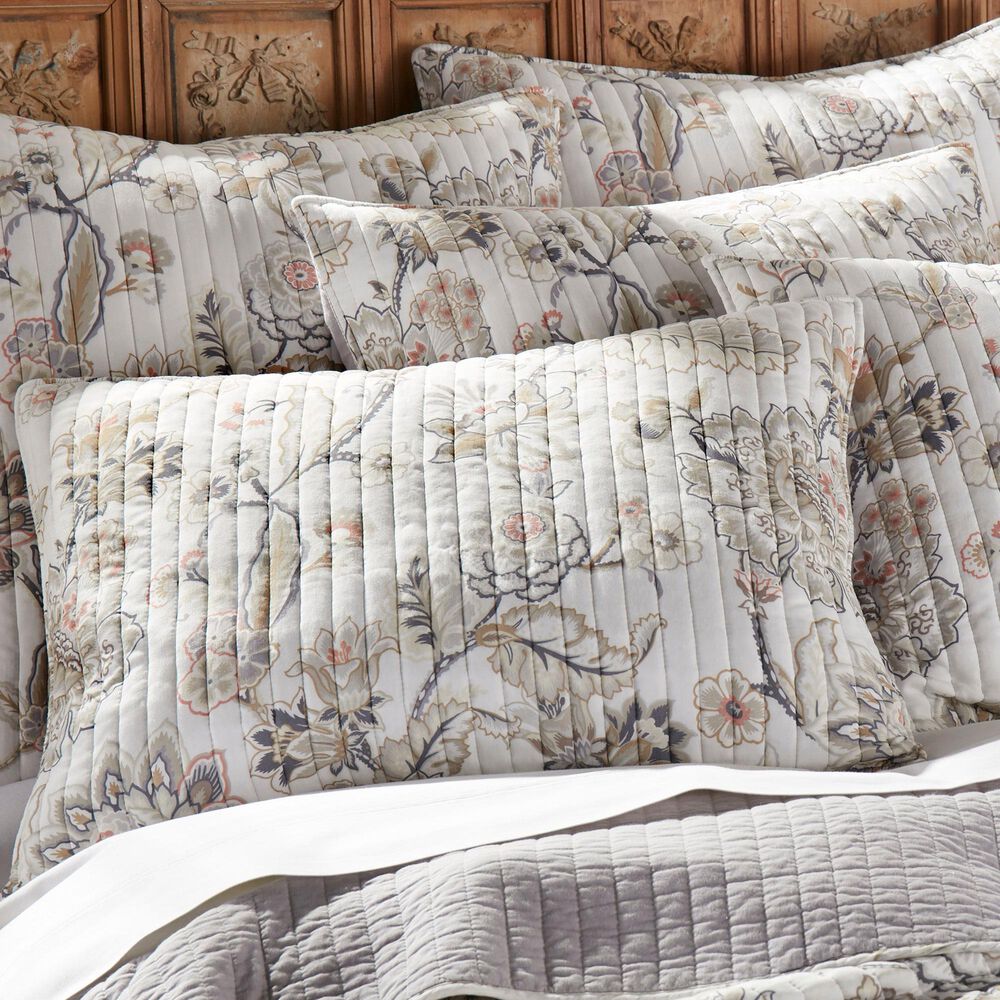 Levtex Ophelia 3-Piece Reversible Full/Queen Quilt Set in Blush and Grey, , large