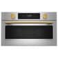 KitchenAid Handle and Knob Accessory Kit for 30" Single Wall Oven and Microwave Combo Oven in Brass, , large