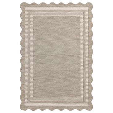 Loloi II Scottie 8"6" x 11"6" Fog and Ivory Area Rug, , large