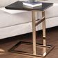 Southern Enterprises Rindland C-Table in Black and Champagne, , large