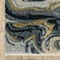 Oriental Weavers Capella Abstract Blue 3"3" x 5" Area Rug, , large