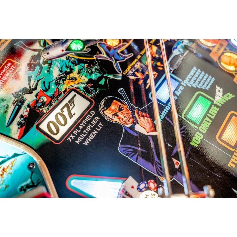 Stern Pinball James Bond Pro Edition Pinball Machine, , large
