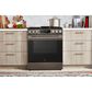 LG 5.8 Cu. Ft. Slide-in Gas Range in PrintProof Black Stainless Steel, , large