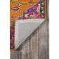 Momeni Ibiza IBI-02 5" x 8" Orange Area Rug, , large