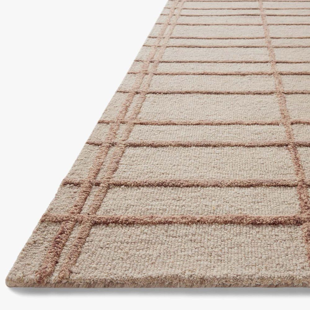 Chris Loves Julia x Loloi Bradley 3&#39;6&quot; x 5&#39;6&quot; Rose and Blush Area Rug, , large