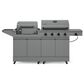 Tytus Anaheim and Emberwood 3-Piece Modular Duo with Pellet Grill in Gunmetal Gray, , large